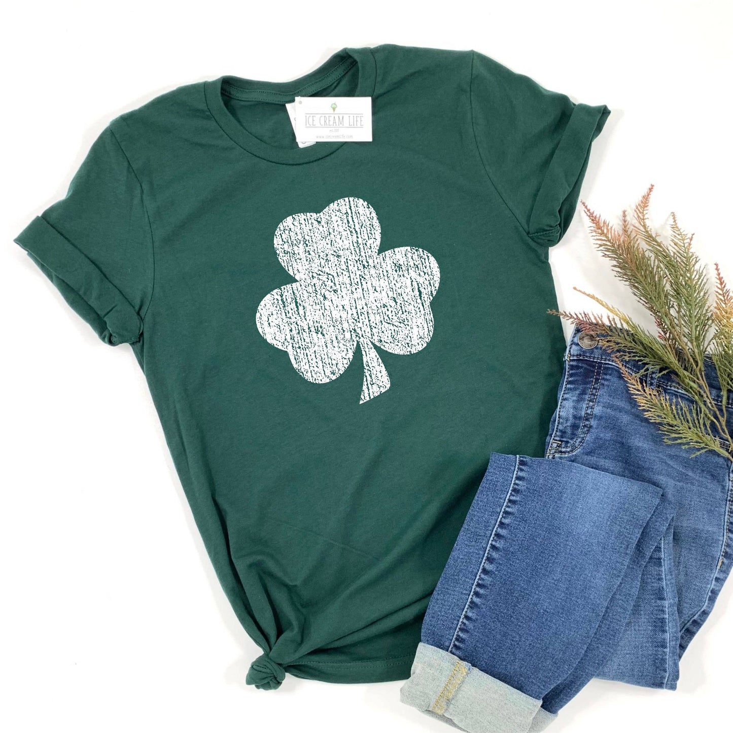SHAMROCK SHIRT KIDS CHILD ST PATRICKS DAY MOM AND KIDS MATCH