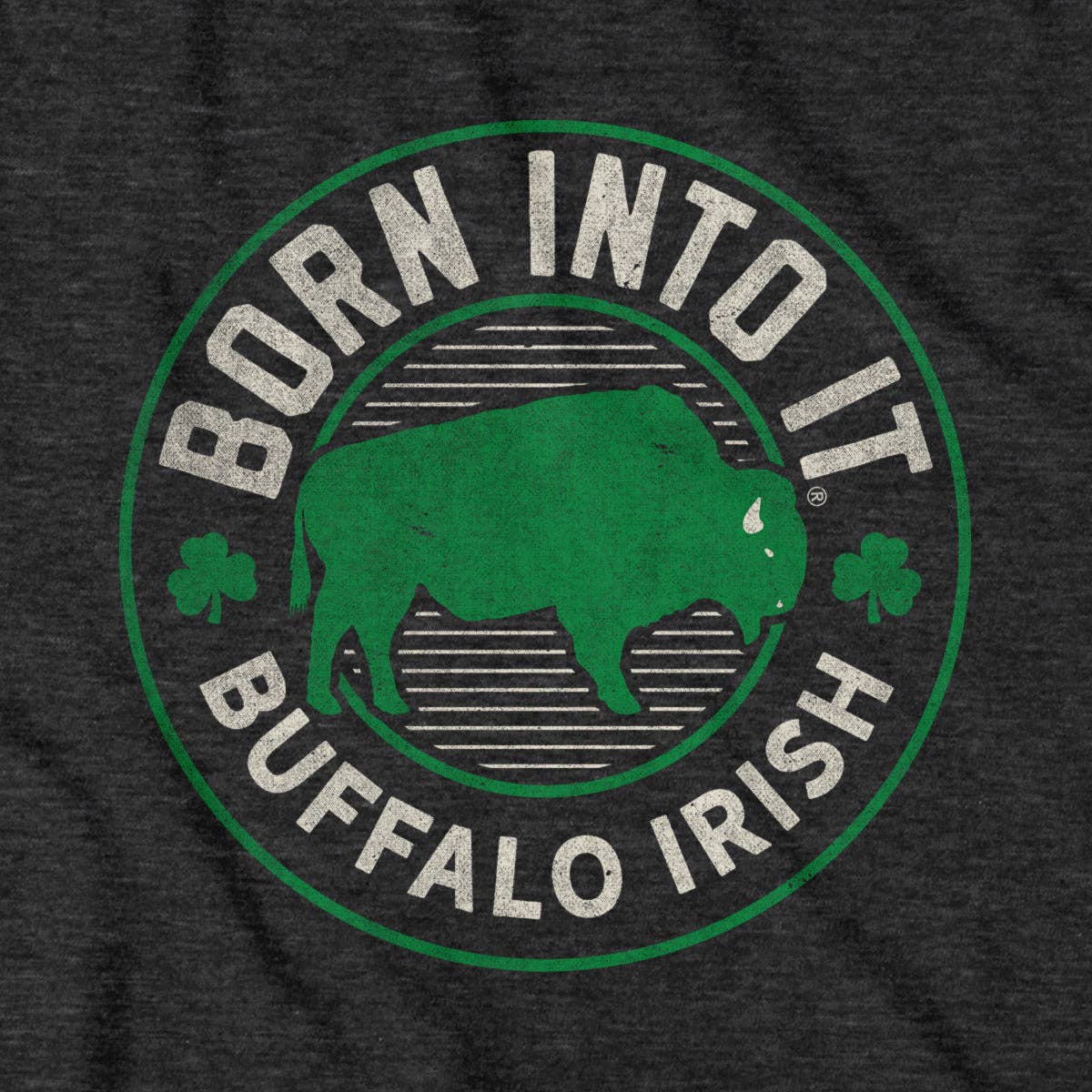 Born Into It Buffalo Irish Game Day T-Shirt