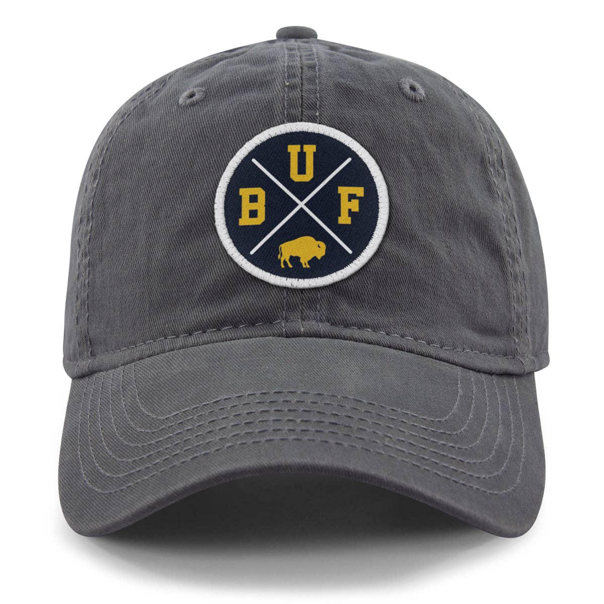 Buffalo Gold Bison Crossroads Dad Hat