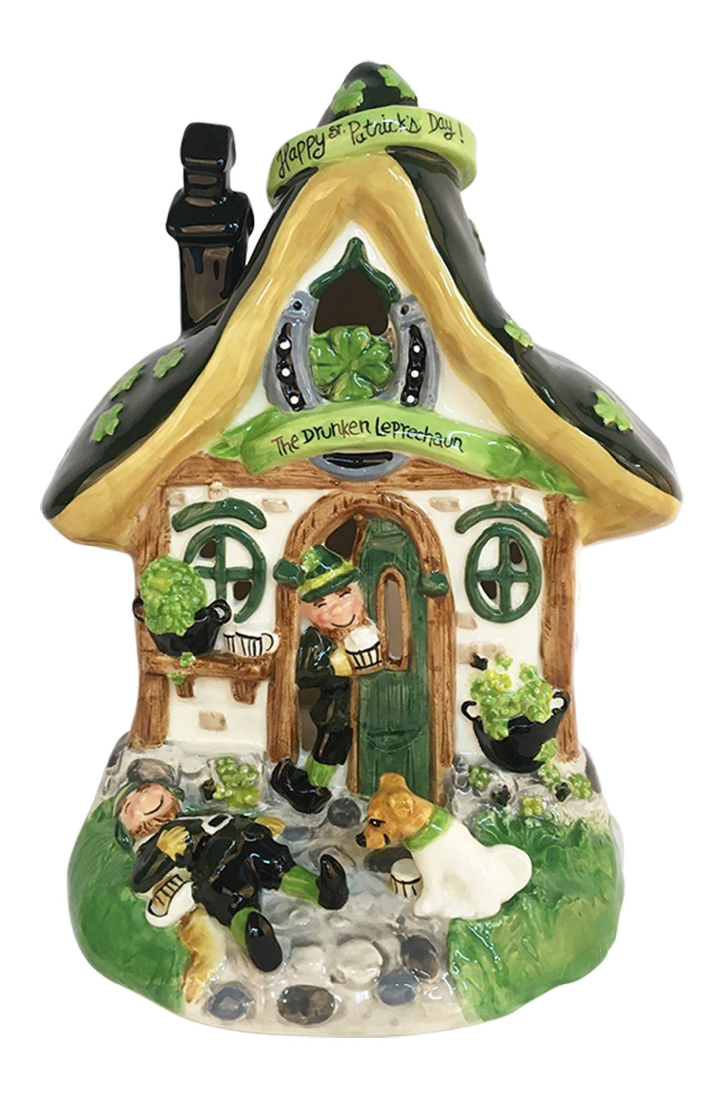 THE DRUNKEN LEPRECHAUN CANDLE HOUSE
