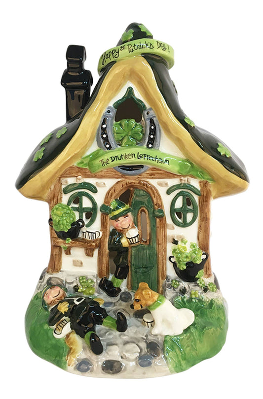 THE DRUNKEN LEPRECHAUN CANDLE HOUSE
