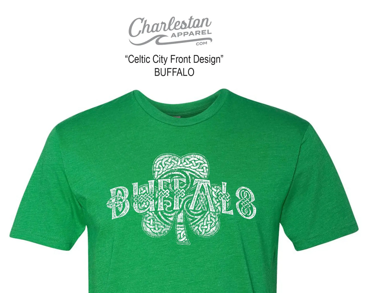 Buffalo Kelly Green Celtic Clover Shamrock