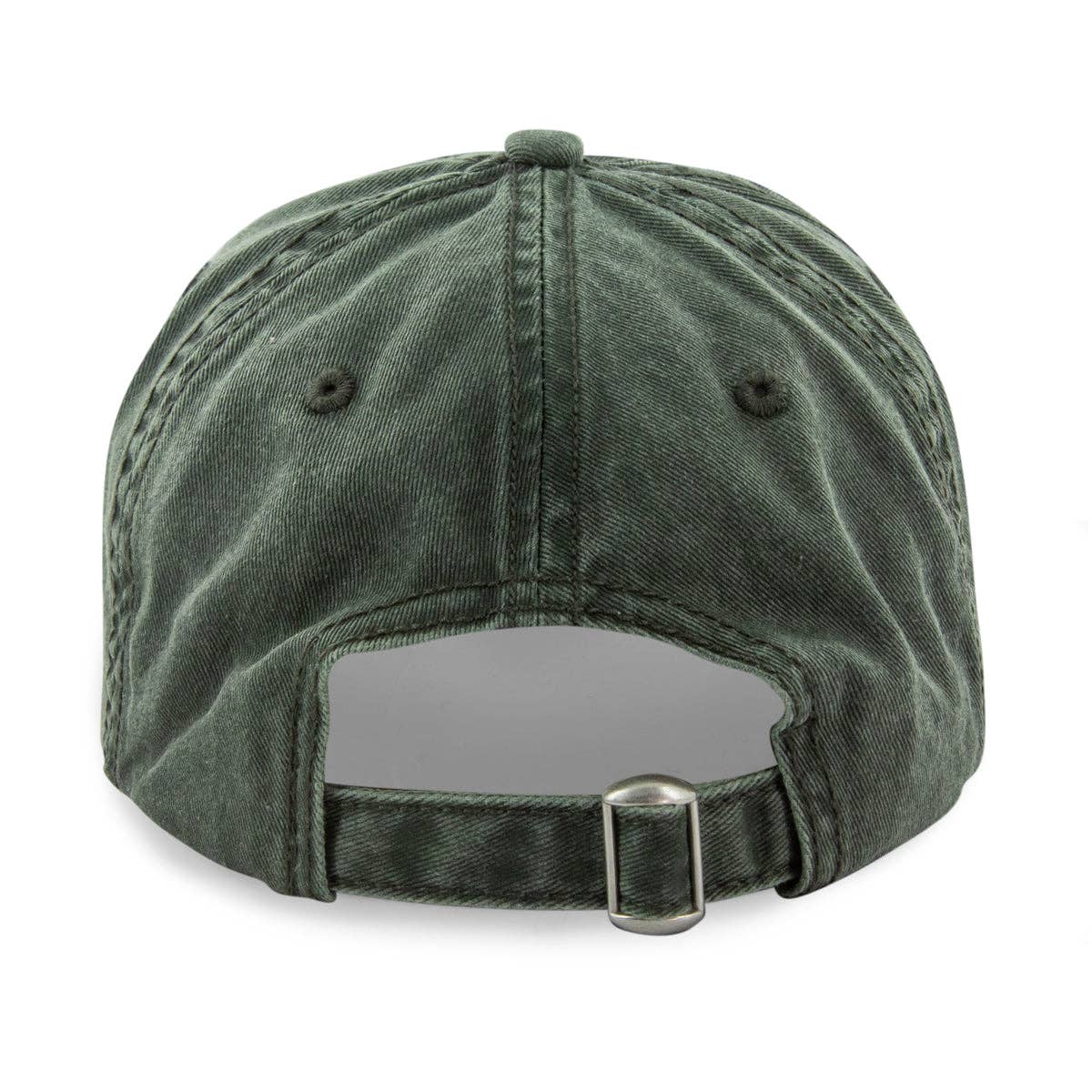 Buffalo 716 Shamrock Leather Patch Dad Hat