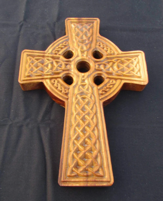 Oak Celtic Cross