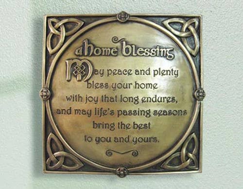 Irish Home Blessing Wall Plaque