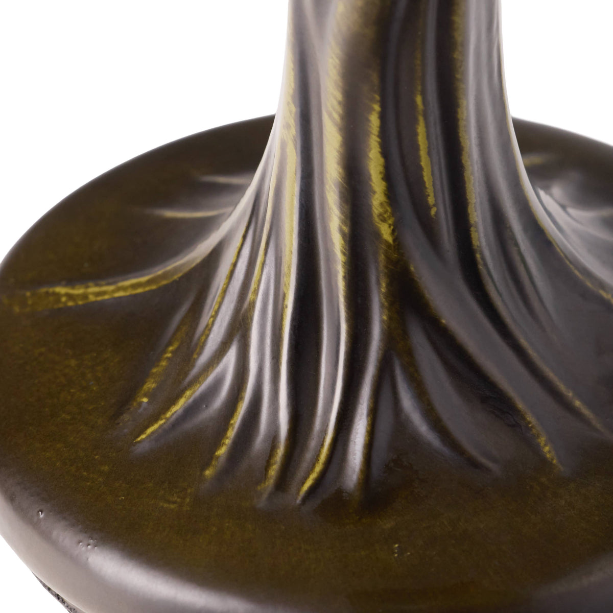 15.5" St. Patrick's Day Stained Glass Table Lamp