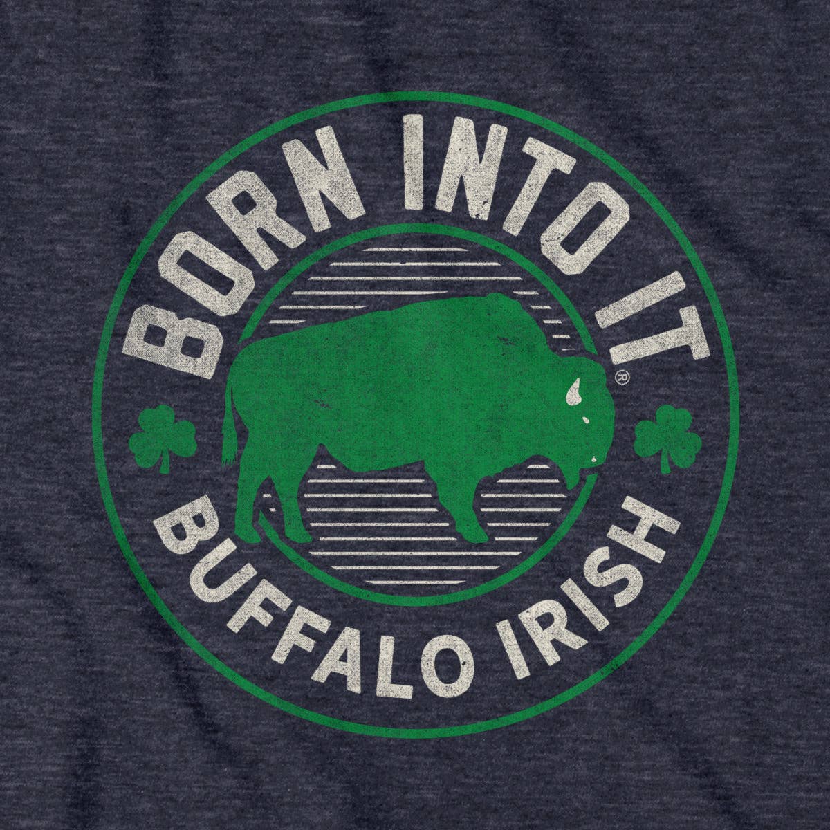 Born Into It Buffalo Irish Game Day T-Shirt
