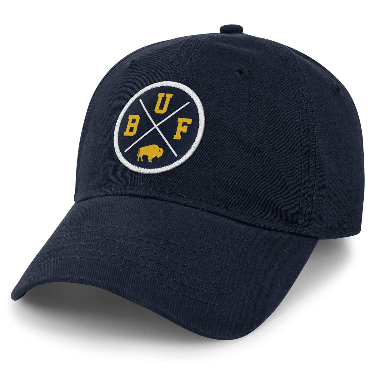 Buffalo Gold Bison Crossroads Dad Hat