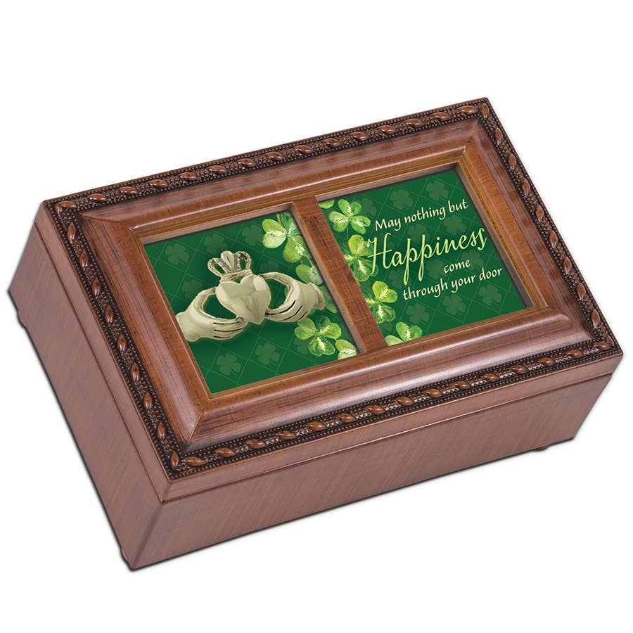 May Nothing But Happiness Petite Music Box