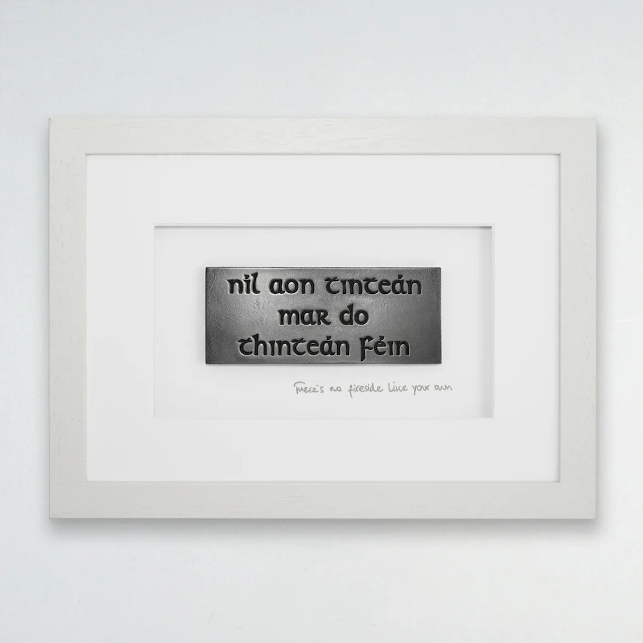 There's no fireside-Scriobh : 11.5 x 8.5