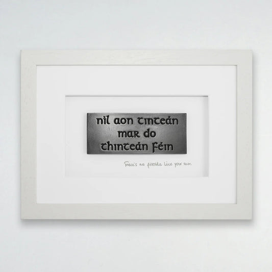 There's no fireside-Scriobh : 11.5 x 8.5
