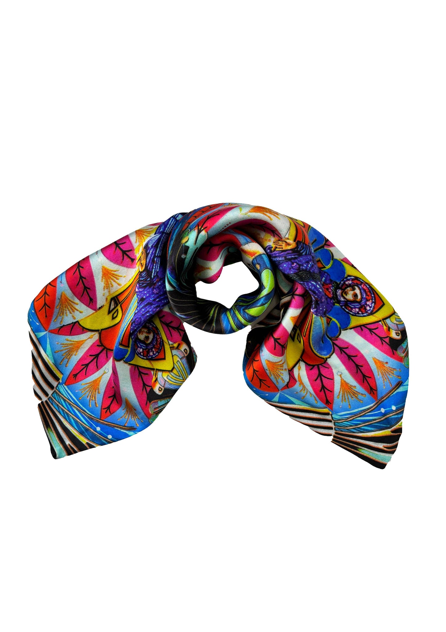 Our Lady Silk Scarf
