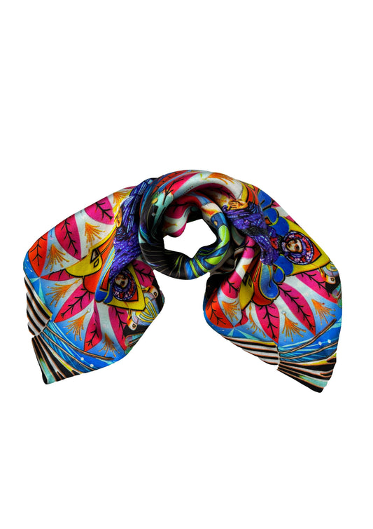 Our Lady Silk Scarf