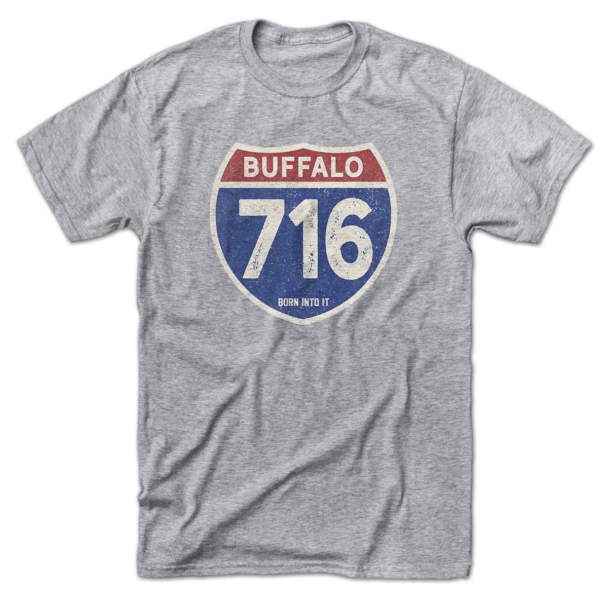 Buffalo 716 Interstate Sign T-Shirt