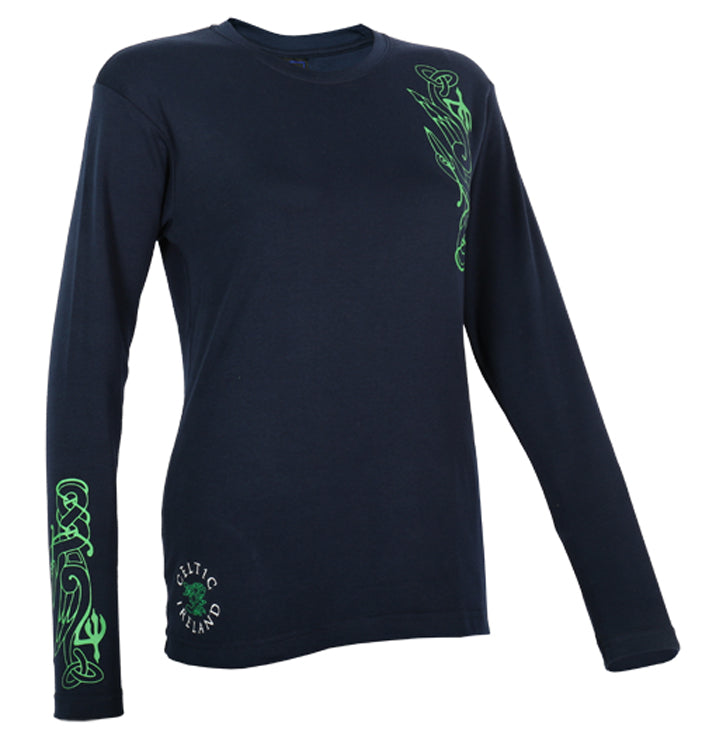 Ladies Celtic Tee Shirt-Long Sleeve