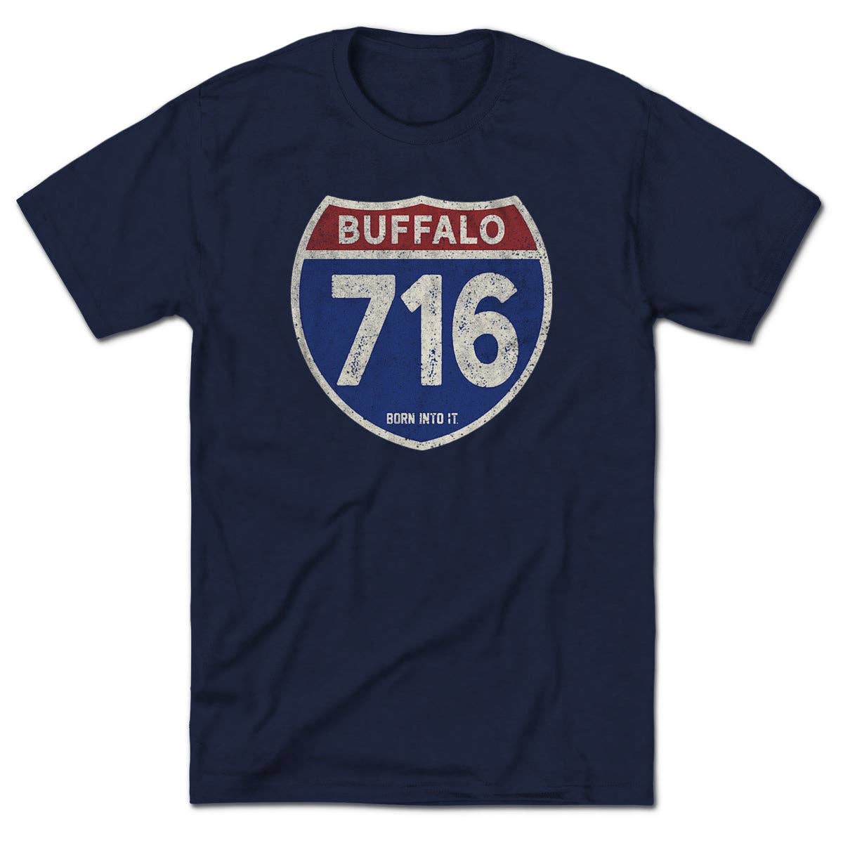 Buffalo 716 Interstate Sign T-Shirt