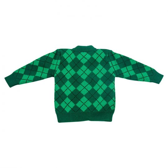 Kids Irish Argyle Sweater