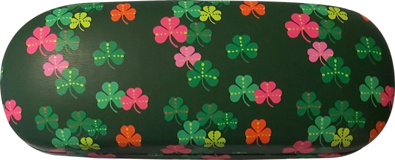 Celtic Eyeglass case-Bright Shamrock