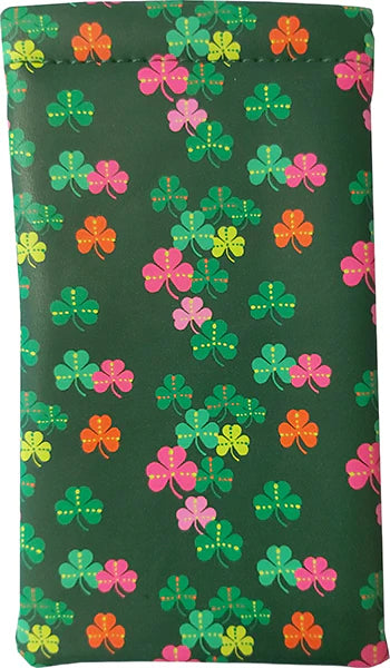 Celtic Eyeglass pouch-Bright Shamrock