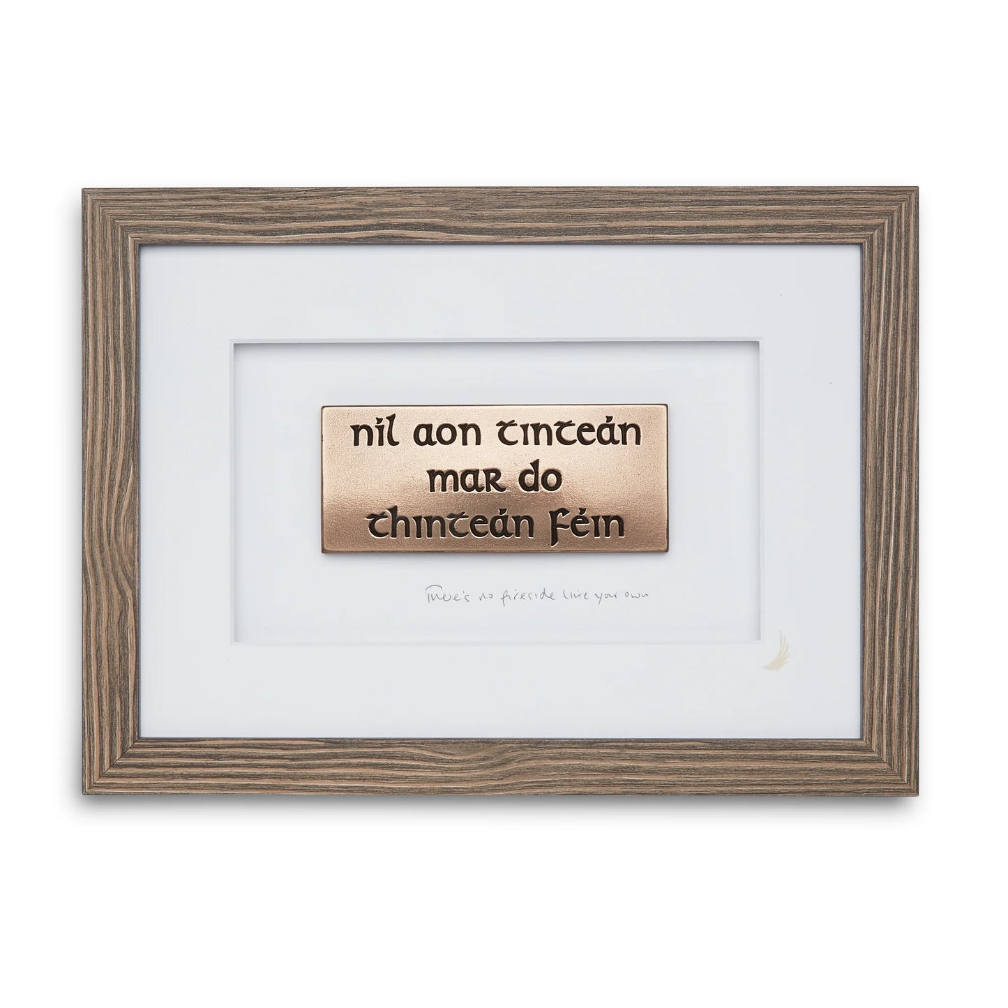 There's no fireside-Scriobh : 11.5 x 8.5