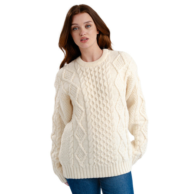Saol Fisherman Cable Sweater