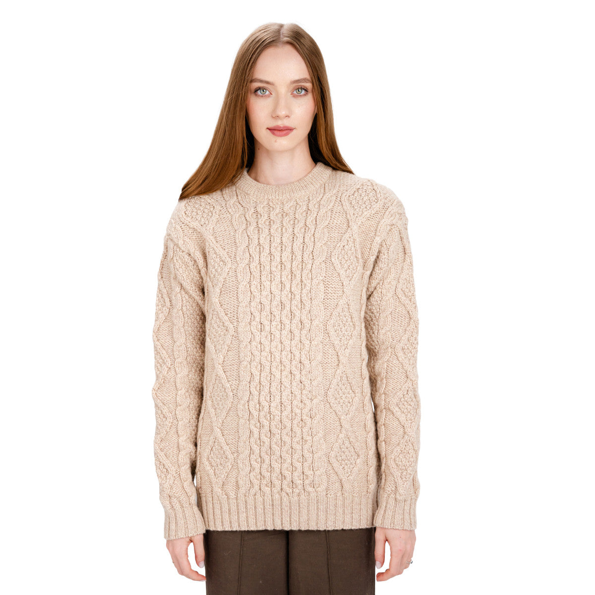 Saol Fisherman Cable Sweater