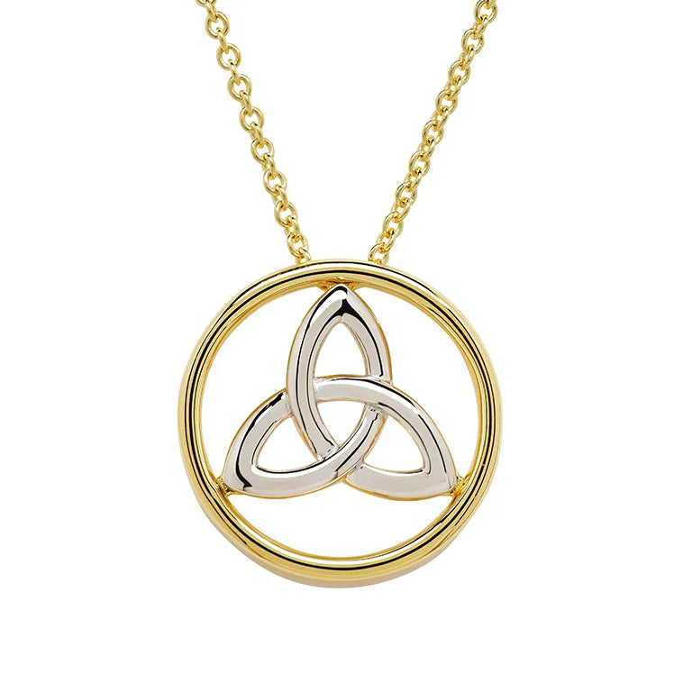 Shanore 14kt Gold Vermeil Trinity Necklace