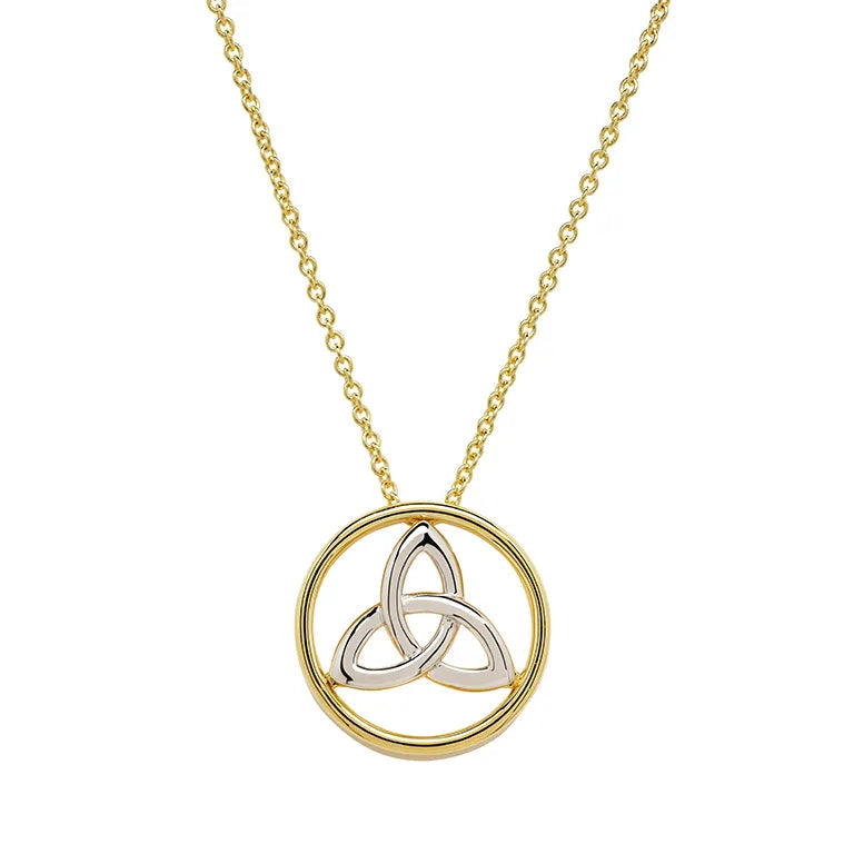 Shanore 14kt Gold Vermeil Trinity Necklace