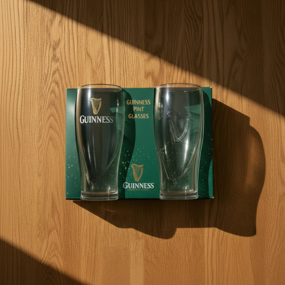 Guinness Gravity Pint Glass 2 Pack