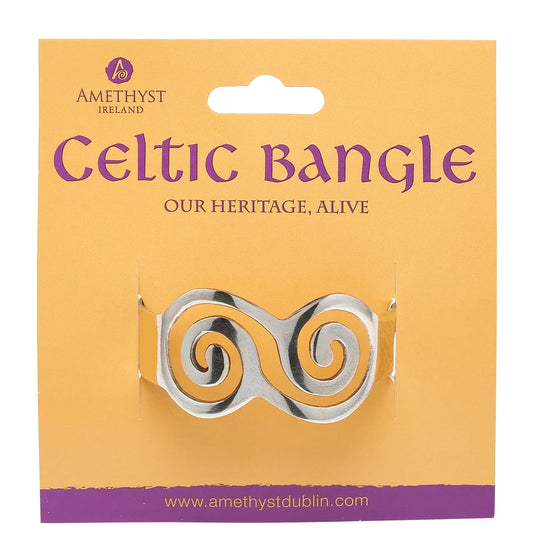 Celtic Spiral Bangle