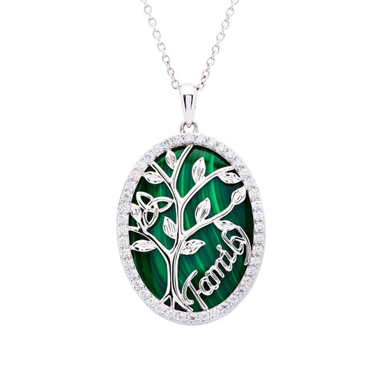 Shanore Malachite Family Pendant
