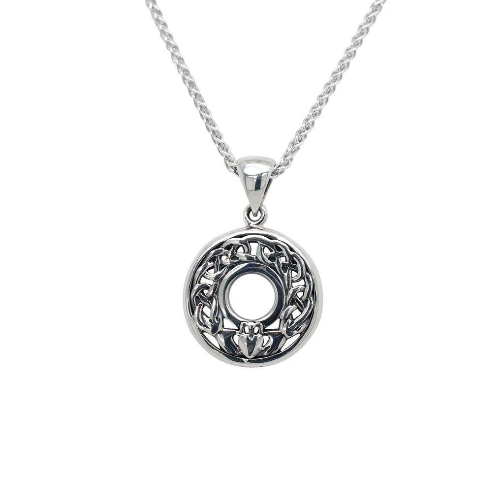 Keith Jack SS Oxidized Claddagh >40% Off!!!