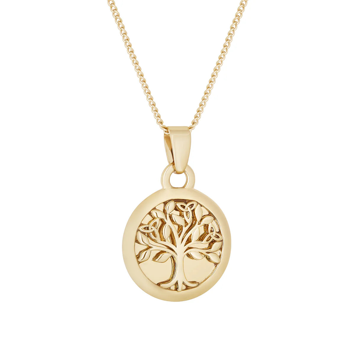 Gold Plated Tree of Life Pendant