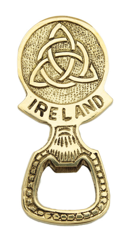 Liffey Artefacts Brass Trinity Bottle Opener