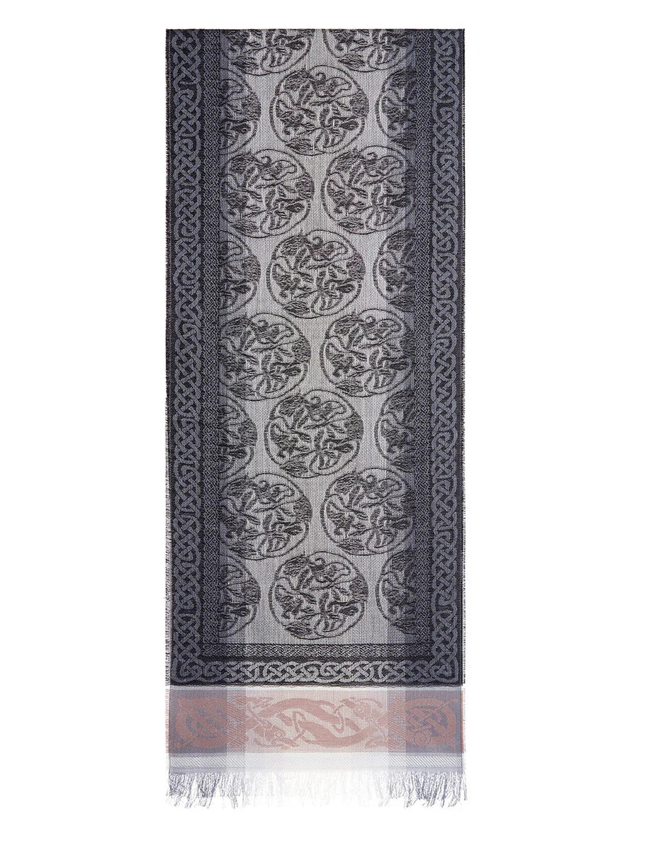 Jimmy Hourihan Extra Soft Celtic Motif Scarf