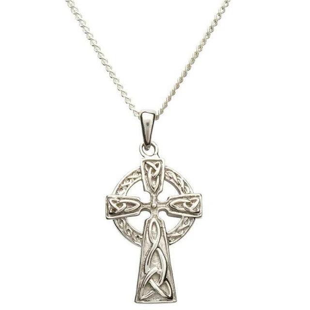 Shanore Double Sided Sterling Silver Celtic Cross