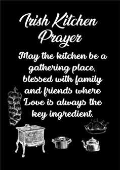 Natural Slate-Kitchen Prayer