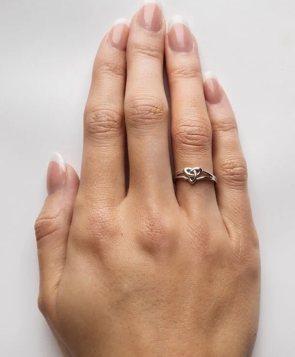 Shanore's Trinity Knot Sterling Silver Ring