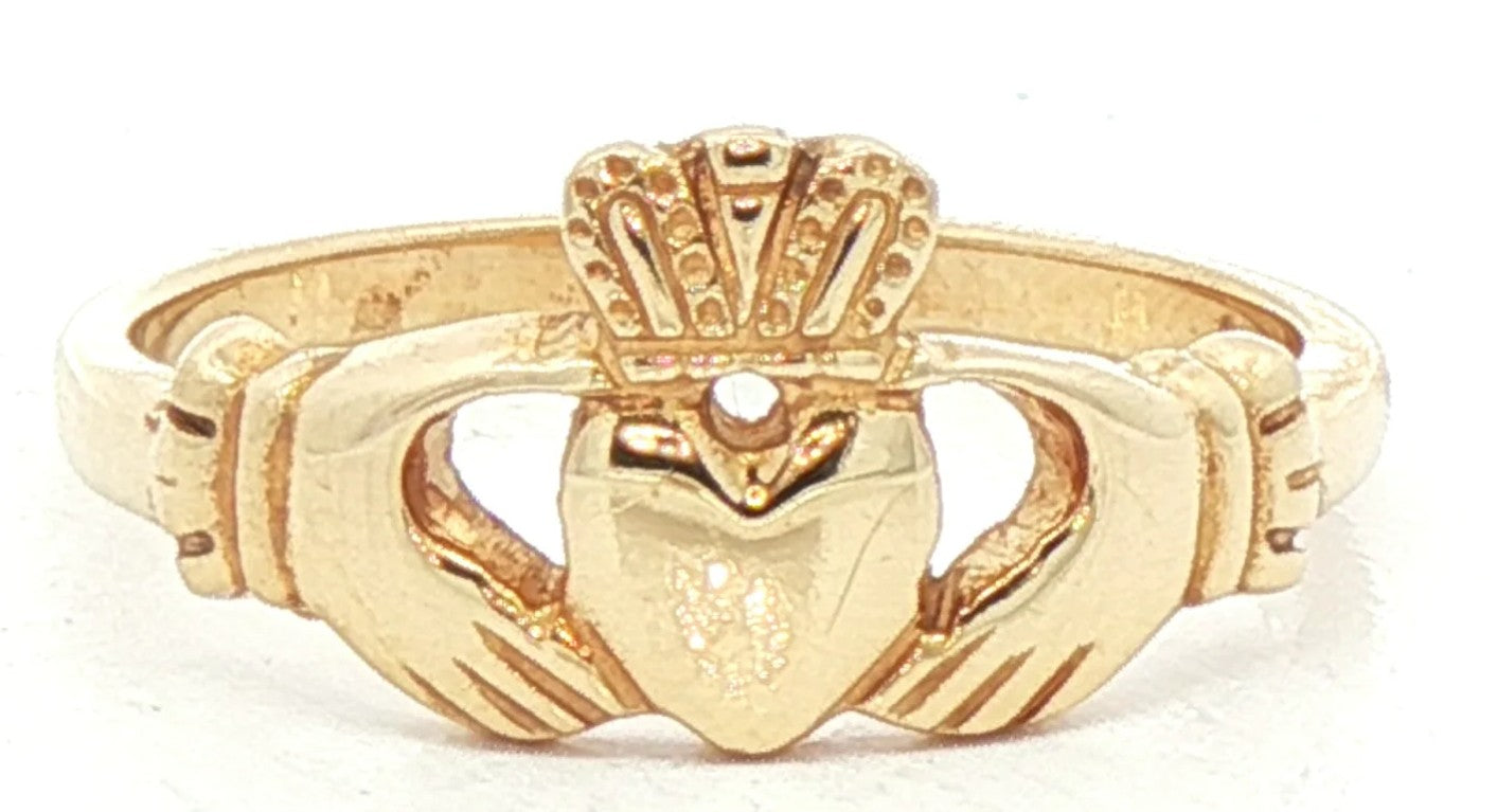 Men's 10K Gold Claddagh by Facet