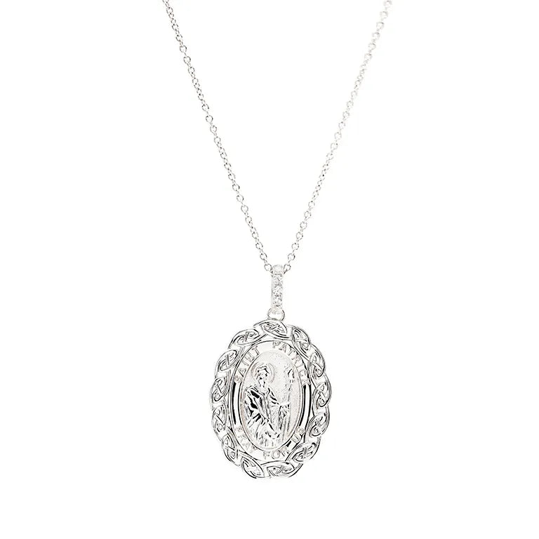 Shanore Sterling Silver Celtic St. Patrick's Medal