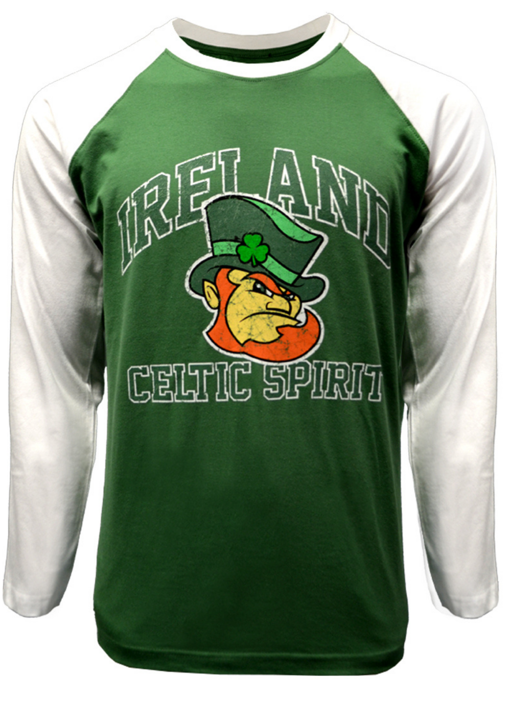 Ireland Leprechaun Celtic Spirit Long Sleeve T-Shirt