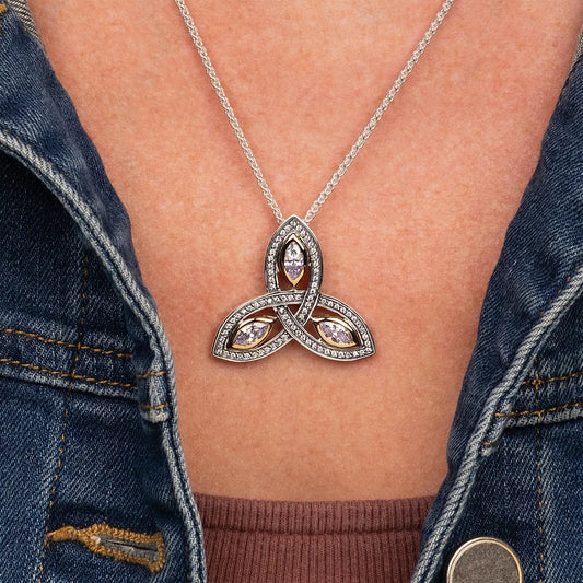 Keith Jack Silver and 10k Gold Trinity