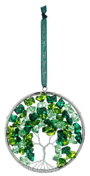 Green Family Tree of Life Hanging Ornament