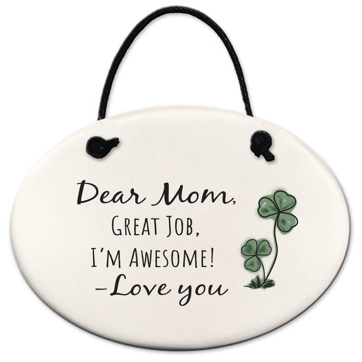 Mini Disk: Clover "Dear mom, great job, I'm awesome..."