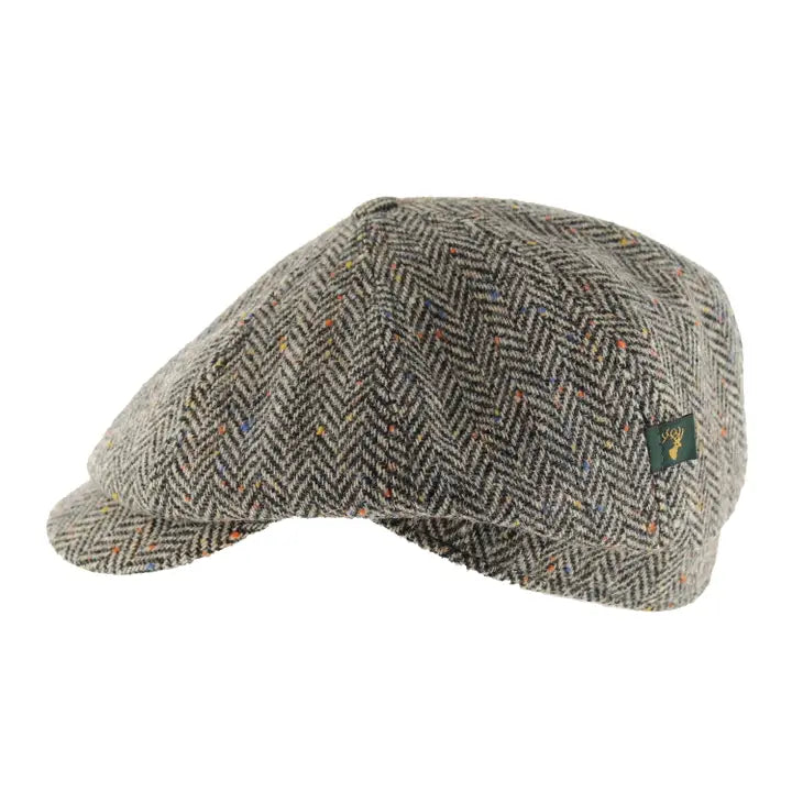 Men's 100% Tweed Driving Cap #01