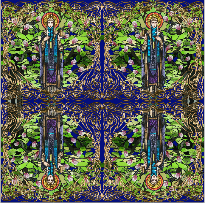 St. Brigid Silk Scarf
