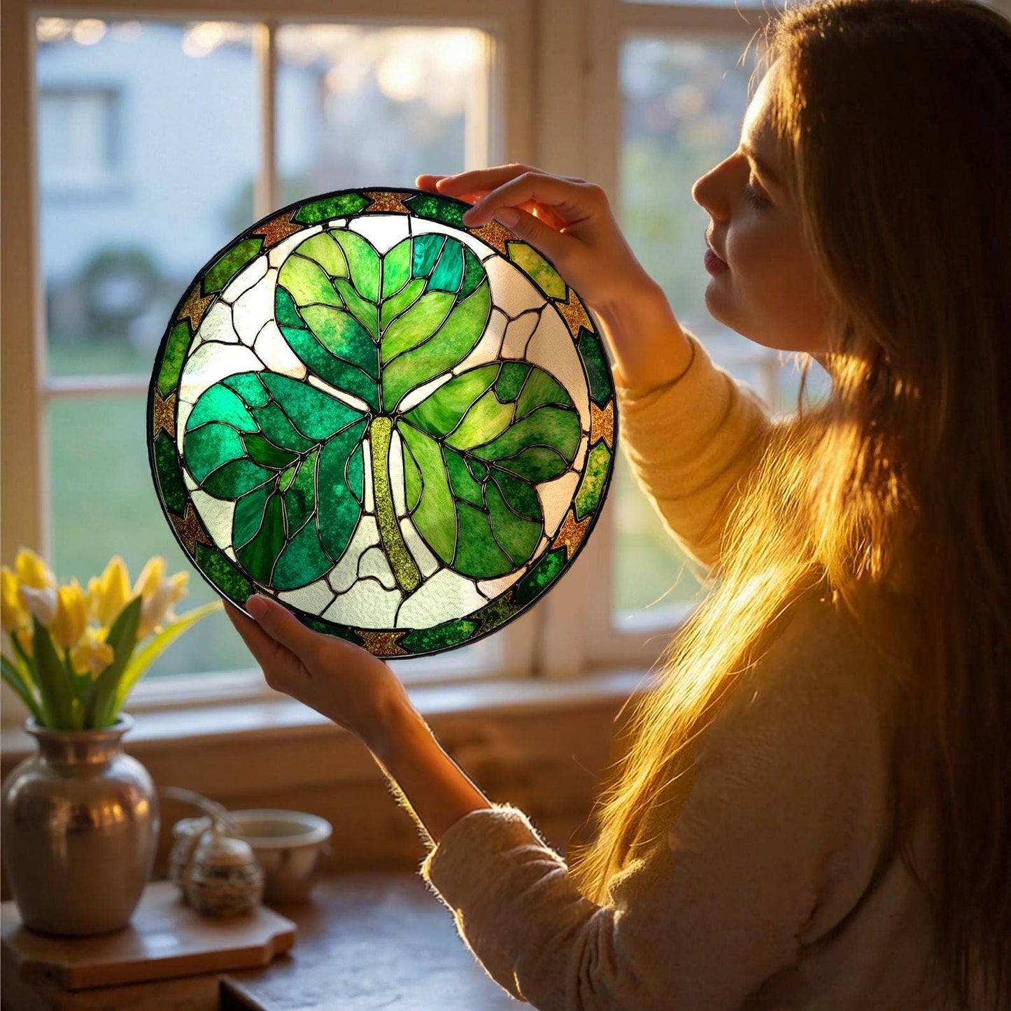 Shamrock Suncatcher