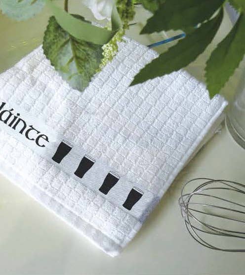 Poli-Dri Jacquard Tea Towel - Slainte Pint