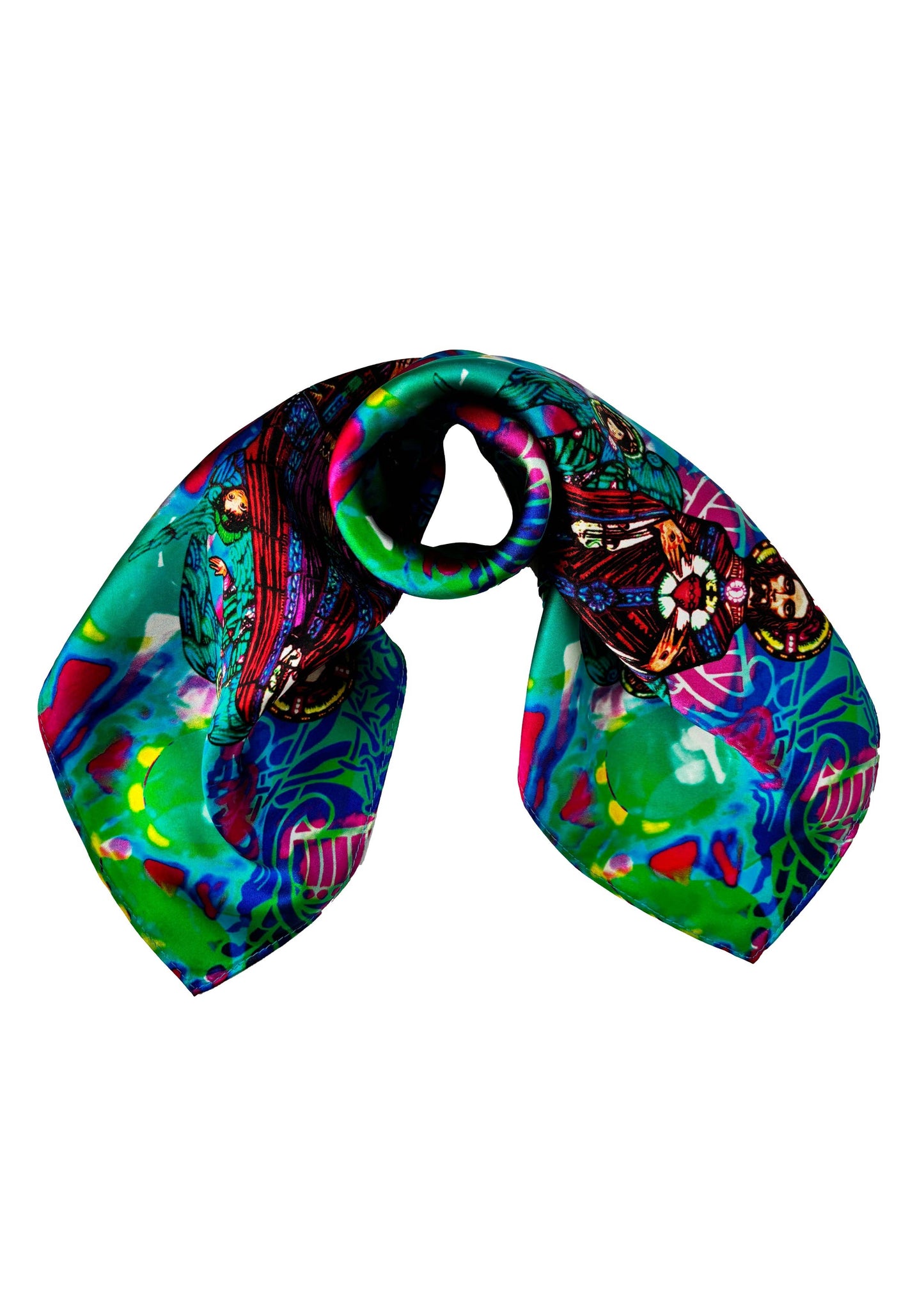 Sacred Heart Silk Scarf