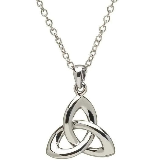 Shanore Sterling Silver Chunk Trinity Knot